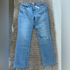 J.Crew.  Slim Boyfriend Jean. Size 27.  NWT.